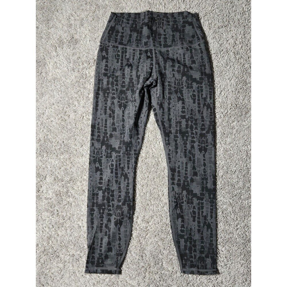 Varley Luna Leggings 25" Textured Scales Black size Medium